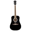 Fender FA-125 Dreadnought, Walnut Fingerboard, Black