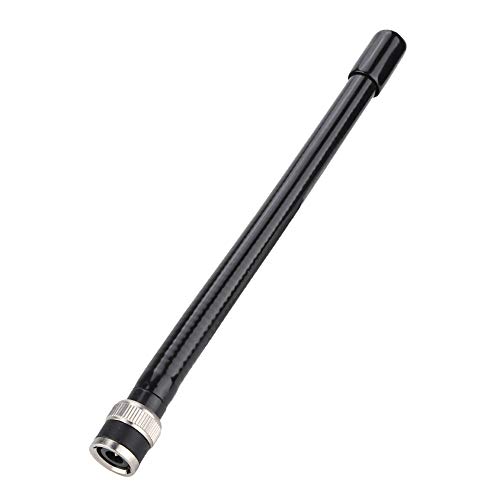 Antena Helicoidal VHF BNC, Antena de Radio Portátil para ICOM IC-V8, IC-V80, IC-V82, IC-V85, IC-V80E, Frecuencia de 136-174 MHz, 6,5 Pulgadas