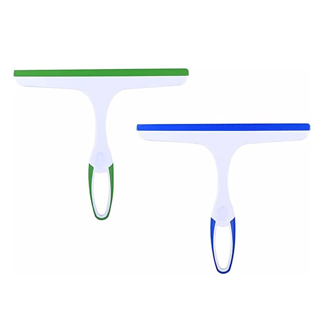 Yixannx Screen Wiper Silicone Plastic Handle Cleaning Tools Kitchen Accessories Handheld Squeegee Windshield Floor Wall Washing