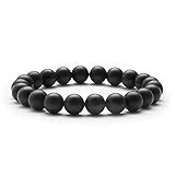 ✿- Perlengröße: ca. 8mm. Armband Innenlänge: ca. 7 Zoll/17,8 cm. Perlen werden auf importierte hochwertige elastische Schnur eingefädelt. Es ist nicht leicht zu reißen oder sich zu lösen. Langlebig und komfortabel. Dieses elastische Armband passt an die meisten Handgelenke.