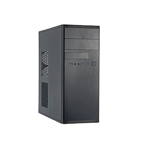 Boîtier PC ATX midiTour Chieftec Elox-Q sans alim avec baies disques durs et ports USB 3.1