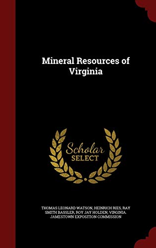 Mineral Resources of Virginia 1297743555 Book Cover