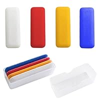 VBSYUYQ 4 Pack Tailors Chalk,Fabric Chalk with Clear Plastic Box,Marking Fabrics, Sewing Supplies，Fabric Markers Sewing Erasable
