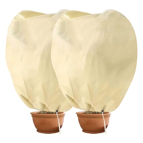 Hydrogarden Housse hivernage pour Plantes, Housse d'hivernage Non tissée 80 g/m² Protection Contre...