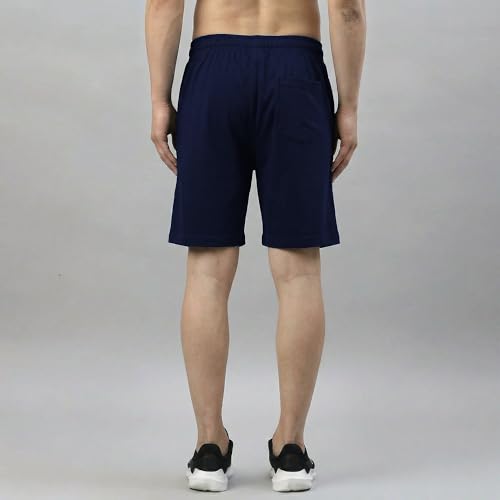 Image of Amul Comfy Men Ultra Soft Cotton-Rich Drawstring Lounge Shorts