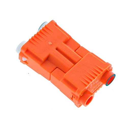 IDEAL 30-102 Luminaries Disconnect Power Plug (Ballast Connector), 1000-pack-Free Shipping, Orange, Small