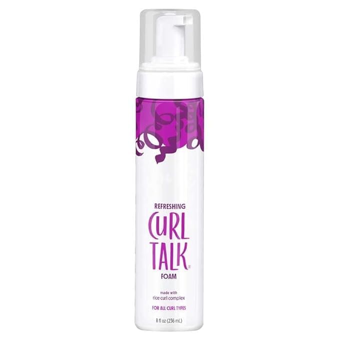 Your Not Mother Curl Foam – 8 oz Fragrance-Free Lightweight Styling Foam for Curly & Wavy Hair – Defines Curls, Reduces Frizz, Adds Volume – Alcohol-Free, No Crunch, Silicone-Free Styling Mousse