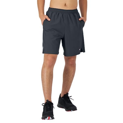 Short de sport homme Champion MVP noir idéal pour le running et le fitness
