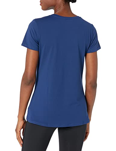 Image of Amazon Essentials Women's Active Quick Dry Tech Stretch Short-Sleeve Crewneck T-Shirt, Multipacks