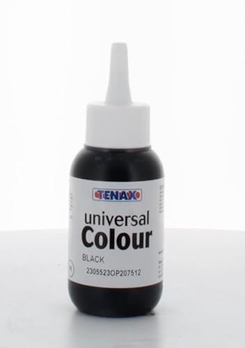 Tenax Colorants en pâte à mastic (NOIR) PACK 75 ML