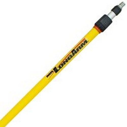 Mr. Longarm Telescoping 4-8 ft. L x 1-1/4 in. Dia. Steel Extension Pole