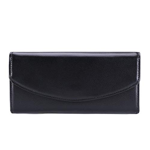 Women's Wallet Ladies Korean Fashion Wallet Rfid Multi-card Long Clutch Bag Purse(D)