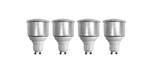 tp24 8722 LED 3.5W Opaque Spot L1/GU10 Cap, 3000K Warm White (2886, 2884 & 2318 Replacement) *4 Pack Bundle*