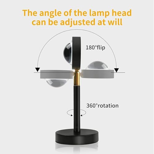 Image of Sunset Projection Lamp, 16 Colors Projector Lights, 180 Degree USB Charging, Romantic Rainbow Lamp, Black
