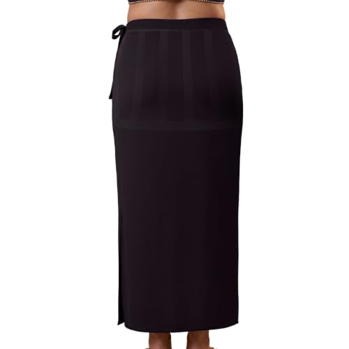 Image of dermawear Women Blended Fabric Saree Shapewear Petticoat (SS-406)