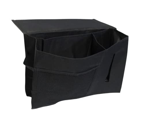 Dependable Industries inc. Essentials 7 Pocket Bedside Caddy Organizer Multi Pocket Storage Organizer for Remotes Phone Glasses Tissues Magazines Storage Pockets Organize Keep Your Bedroom Tidy - Thumbnail 5