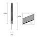 Zenport 8-Inch Mill Bastard File, AGF200, Box Of 10, Carbon Steel