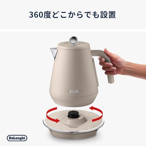 【新品・未使用品】DeLonghiデロンギ　電気カフェケトル Amazon | De'Longhi (デロンギ) 電気カフェケトル アイコナ