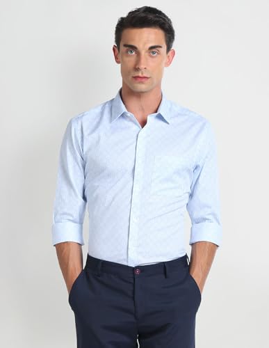 Image of Arrow Men's Cotton Regular Fit Shirt