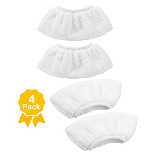 KEEPOW 4 Stück für Kärcher Dampfreiniger und Zubehör, Kompatibel mit SC 1-5 (für Kärcher Handdüse)