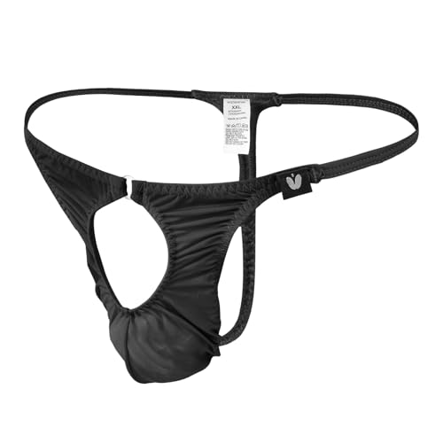 Men's Thong Underwear Mens Lingerie Mens Open Front Underwear Thongs for Men Underwear