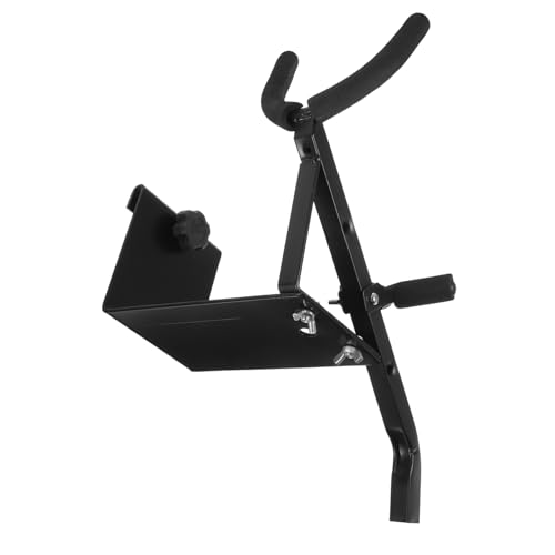 CIMAXIC Wall Mount Saxophone Hanger Alto Saxophone Stand Soft Sponge Protection for Scratch- Storage