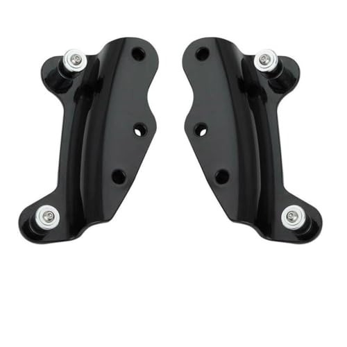 Porte-bagages moto double niveau kit de fixation robuste pour Street Glide et FLTRX