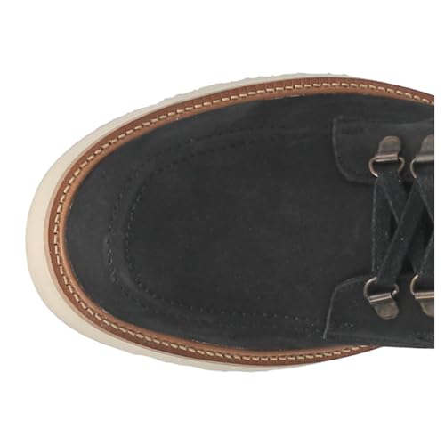 Image of Dingo Mens Carlsbad Lace Up Casual Boots Ankle - Black