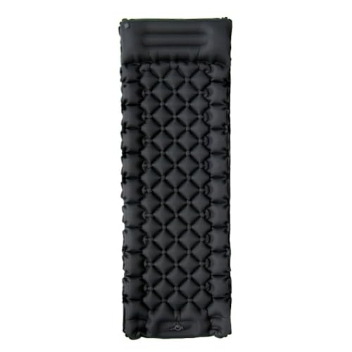 SHHUAOIL Hiking Equipment,camping Quilt Ultralight,camp Bed,Moisture-proof and Warm, Lightweight and Portable, Press-fit Inflatable Mattress for Camping in The Wild(Black)