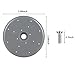 Pre-Rinse Spray Valve Head Repair Kit 1.42 GPM Sprayer Face and Bumper for Commercial Faucet Sink Dish Sprayer Valve, 2pcs Spray Face and 1pc Bumper, Gray