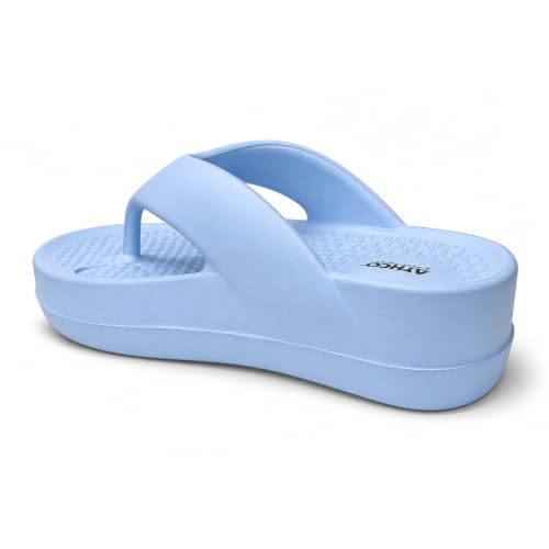 Image of ATHCO womens Fenny Women's Acupressure Slippers & Flip-Flops | Soft Foot Massager, Lightweight, Anti-Skid, Waterproof Comfort Slippers for Women & Girls | Daily Casual Wear