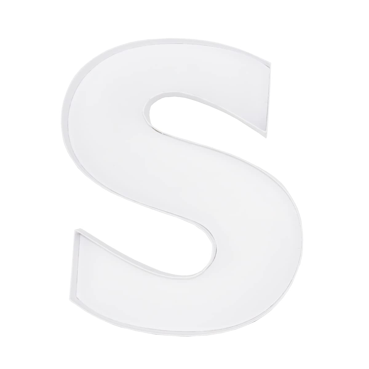 WENPACK Scatola di cartone riempibile a forma di lettere e numeri, 30,5 cm, con coperchio trasparente, per dolci e salumi al pascolo (S)
