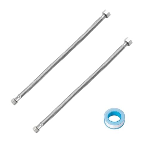 MOSELNY 16-Inch Faucet Supply Line Kit Cover