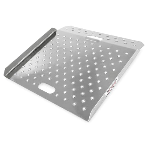 Curb Ramp, Aluminum, Heavy Duty, 750 lb, for Hand Trucks, Guardian