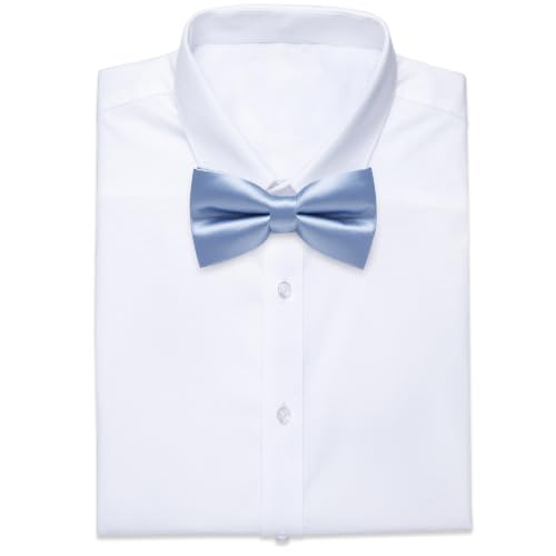 Image of YourTies Bow Ties for Men Pre-Tied Adjustable Bow Tie Coloful Satin Bowtie