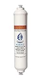 KIT 2 Filtros Refil Externo para Geladeira Refrigerador Side By Side Electrolux, Brastemp, Consul, Samsung, GE e LG