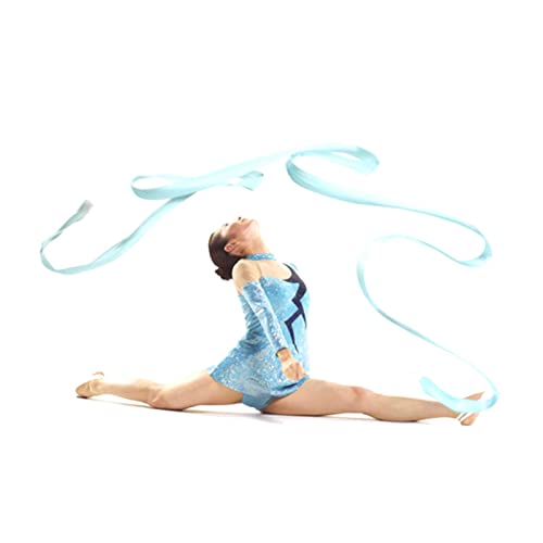 2M/4M Kleurrijke Gym Linten Dans Lint Art Gymnastiek Ballet Streamer for Gym Workout (Color : Yellow, Size : 4 Meter) - Image 4