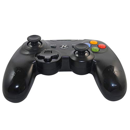Preisvergleich Produktbild NHSCDZ Gamepad,Drahtloser Gamepad drahtloser Steuerknüppel-Spiel-Prüfer Bluetooth BT4.0 Steuerknüppel für Handy- / iPhone- / Fernsehkasten-Spiel, Schwarzes