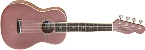 Fender Zuma Classic Concert Ukulele, Walnut Fingerboard, Burgundy Mist #TOP3