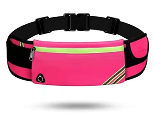 Soda Tree Belt Bag Fanny Pack, Gear Running Waist Bag,Travel Money Cell Phone Holder For Gym,Workout, Fitness, Exercise, Hiking, Cool Gifts Ideas Runners Mom Father Christmas, Pink, (St11) #TOP1