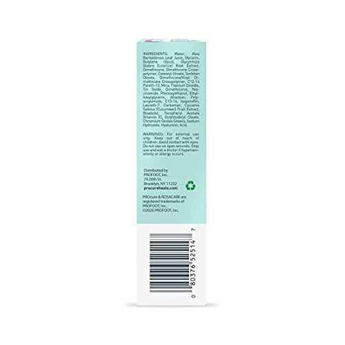 Procure Rosacare Medicated Redness Reduction Cc Face Cream, Hyaluronic Hydrogel For Rosacea Symptoms, 2 Ounce #TOP6