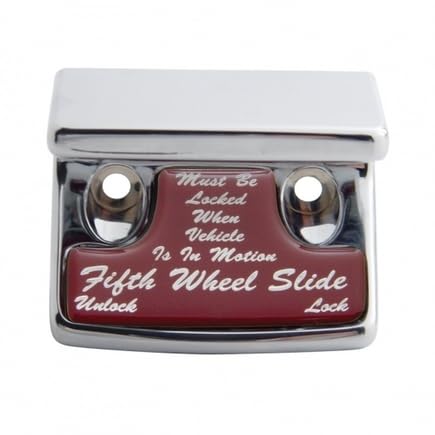 United Pacific 21024 - Indicator Switch Cover - "Fifth Wheel" Key Protection - Red Decal-image-26