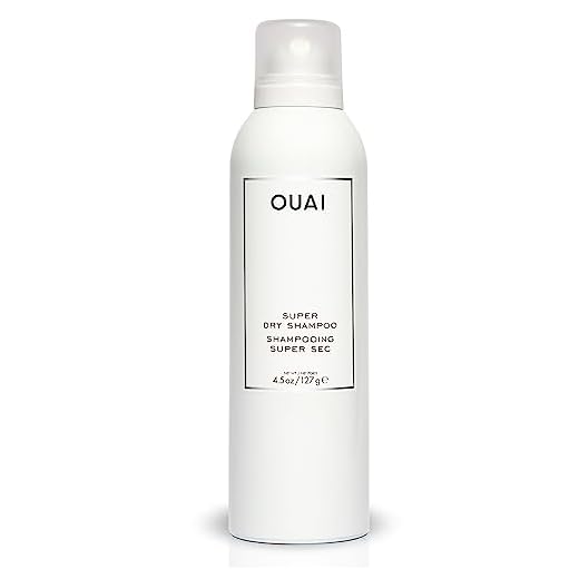 OUAI Super Dry Shampoo. Cleanse, Remove Product Buildup and Refresh Hair without Water. Adds Instant Volume and Shine to Fine, Oily Hair. Free from Parabens and Sulfates (4.5 Oz)