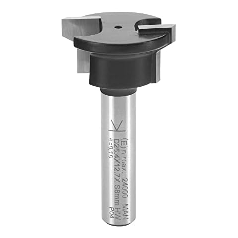 ENT 16270 Schubladen Verleimfräser HW (HM), Schaft (C) 8 mm, Durchmesser (A) 25,4 mm, B 12,7 mm, F 19 mm, E 3,97 mm, D 32 mm Cover
