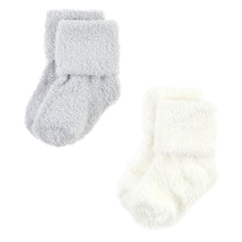 Image of Hudson Baby Baby 8-pack Cotton Rich Newborn and Terry Socks