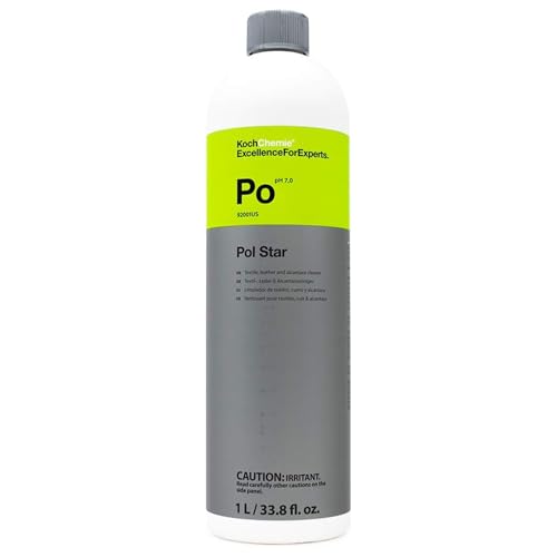 KOCHCHEMIE - Pol Star - Textile, Leather & Suede Cleaner; Natural Cleaner, Protection Formula; No...