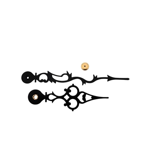 Replacement Parts for Howard Miller Grandfather Clock Hands 4 3/4 Inch with Hand NUT Mechanical Clock Making Parts DIY Precision Tool