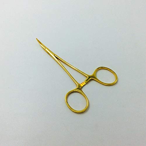 12.5cmマイクロ止血鉗子 ゴールデンカラー Hemostatic Mosquito Forcep golden color ophthalmic surgical instruments