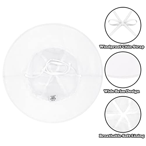 Baby Sun Hat Toddler Hats for Boys Girls Infant Sun Hat Baby Girl Hats with Bear Ears Wide Brim UPF 50+ Beach Hat2