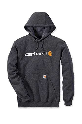 Preisvergleich Produktbild Carhartt Herren Signature Logo Midweight Sweatshirt Sweater, Carbon Heather, L